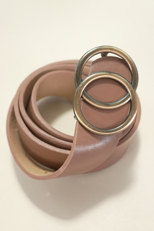 Double O Buckle Belt