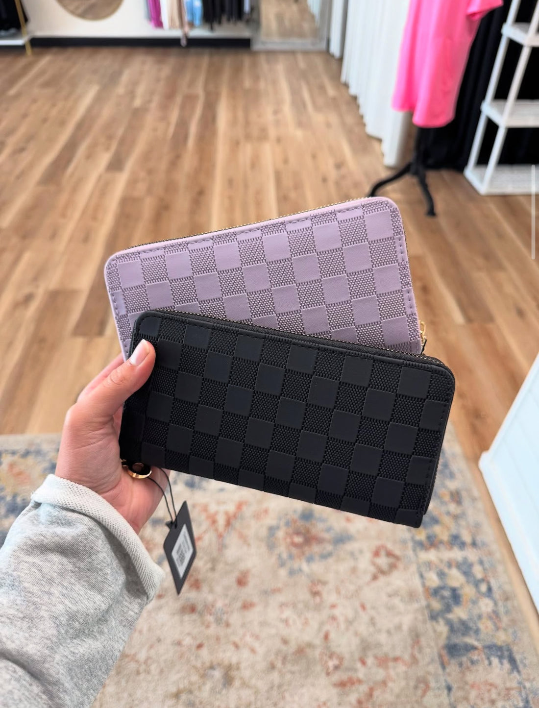 Checkered Wallet