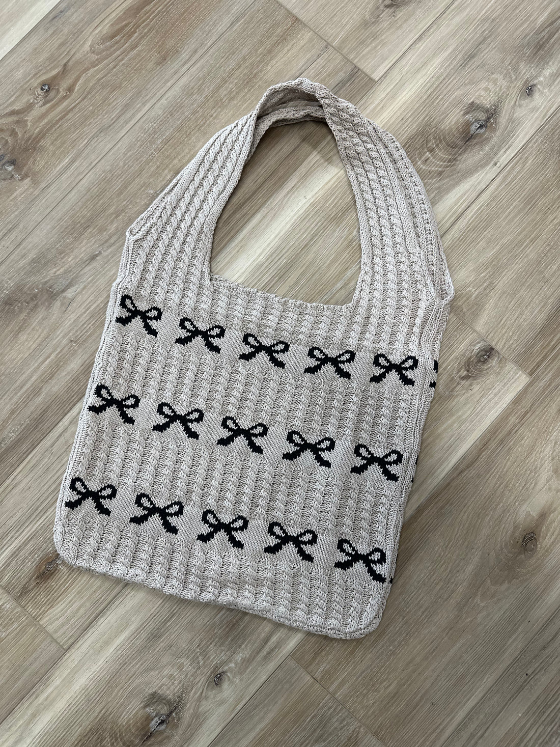 Eden Knit Bow Bag