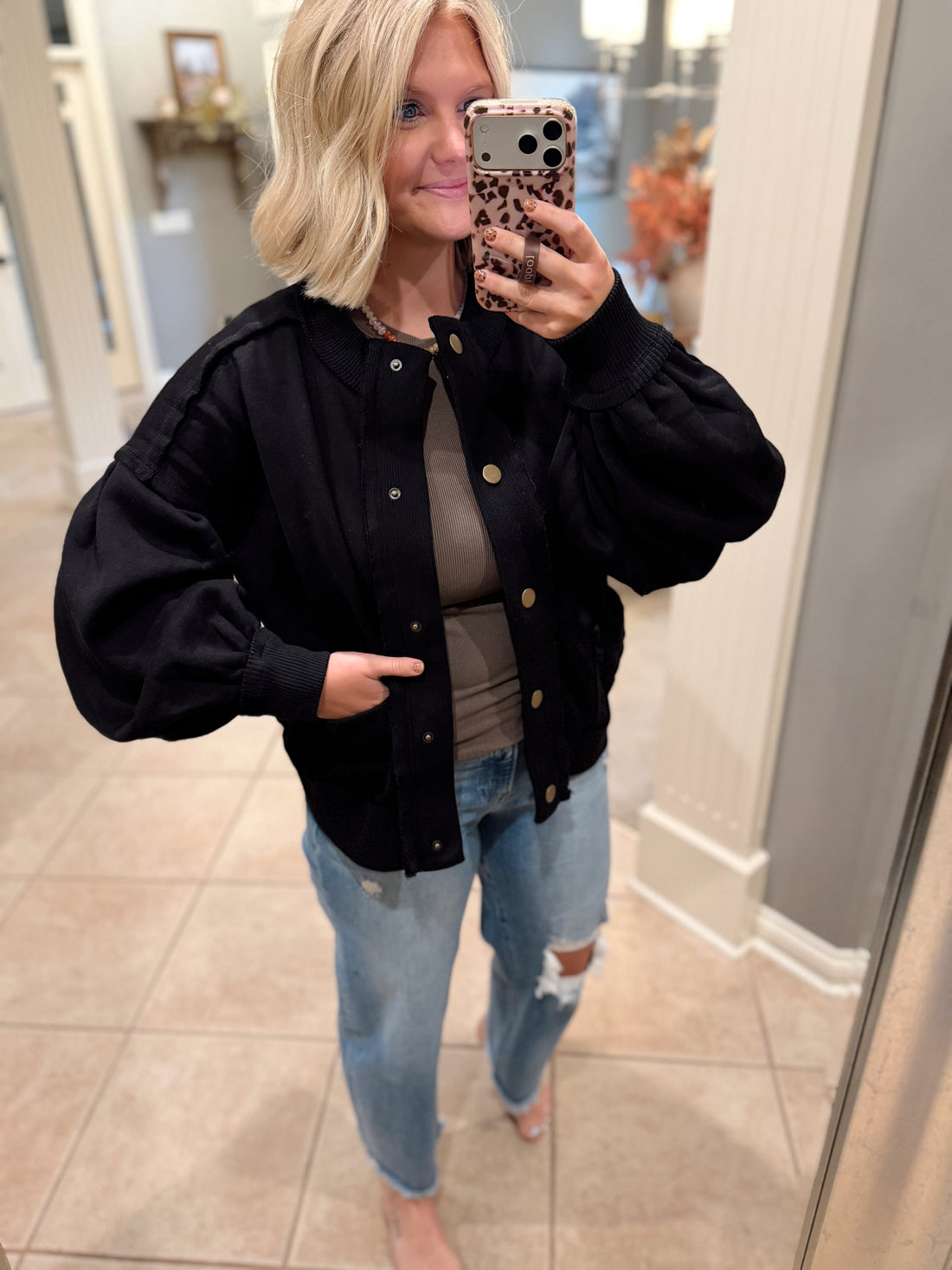 Shae Snap Front Jacket