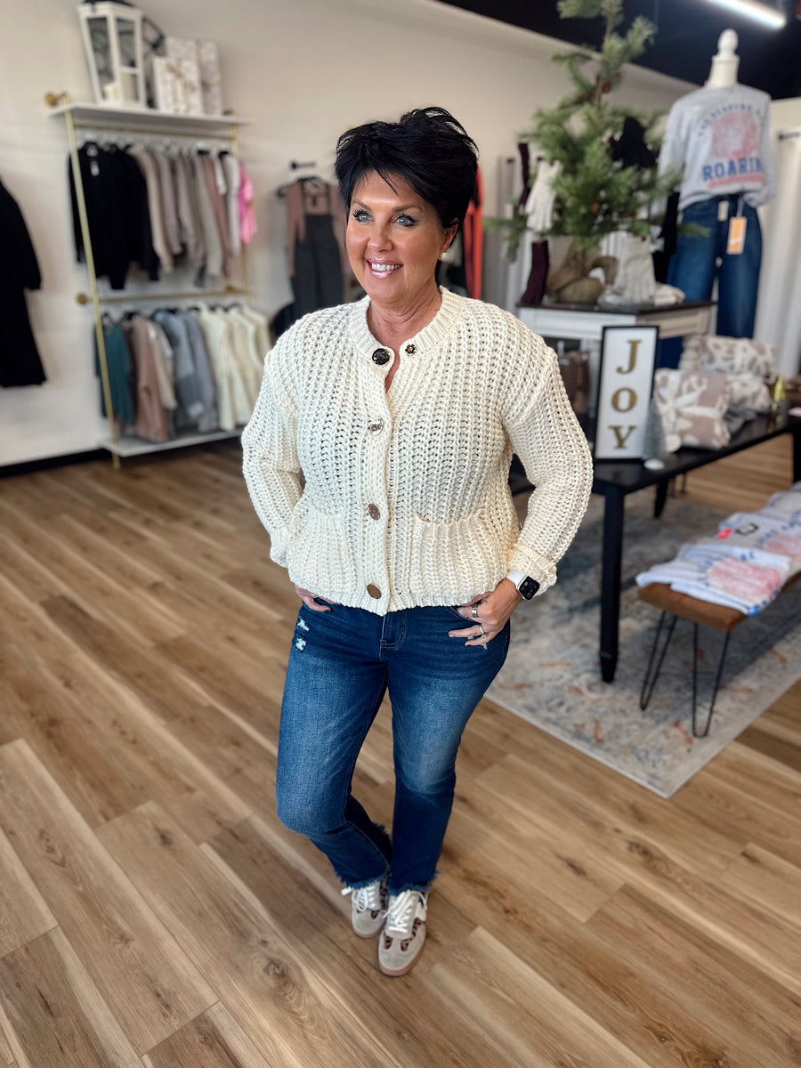 Breia Chunky Knit Cardigan