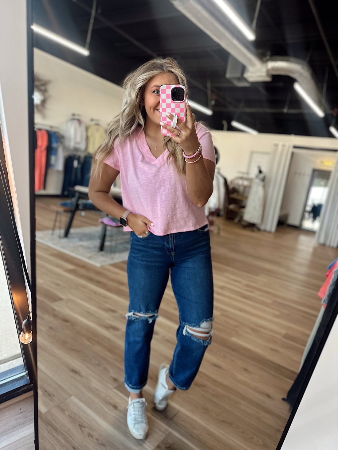 Mia V-Neck Top