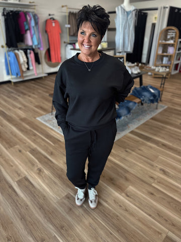Bea Scuba Pullover & Jogger Set