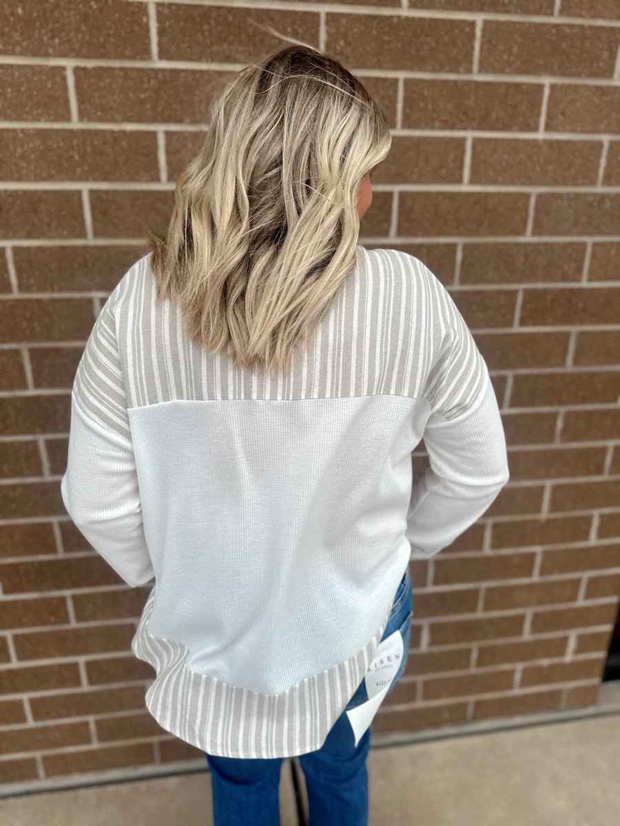 Nina Color Block Top