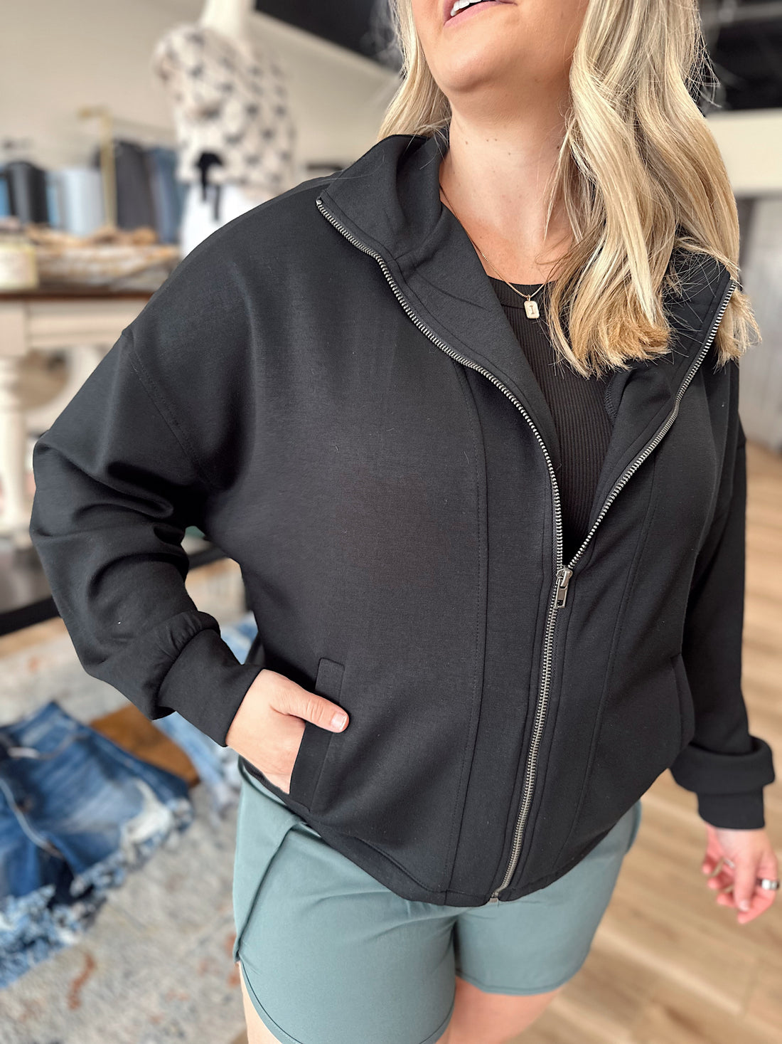 Shay Zip Up
