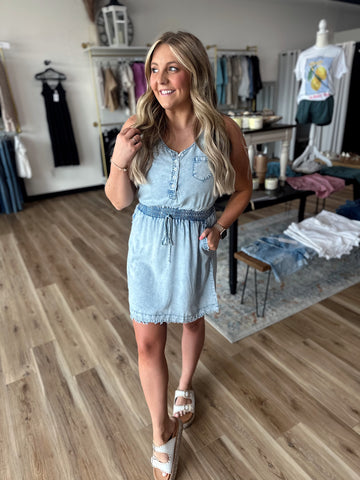 Maria Denim Dress