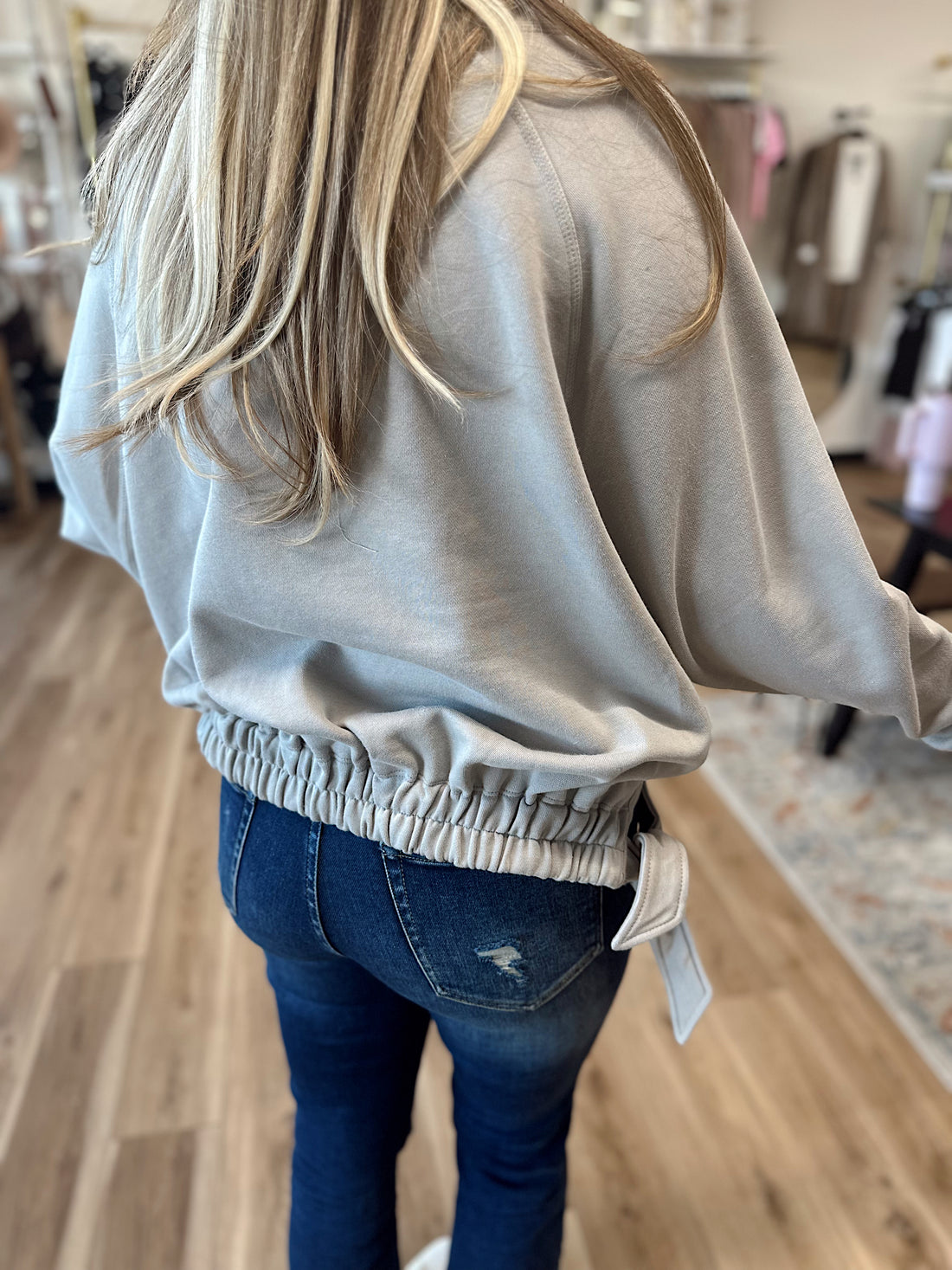 Tori Mock Neck Sweatshirt