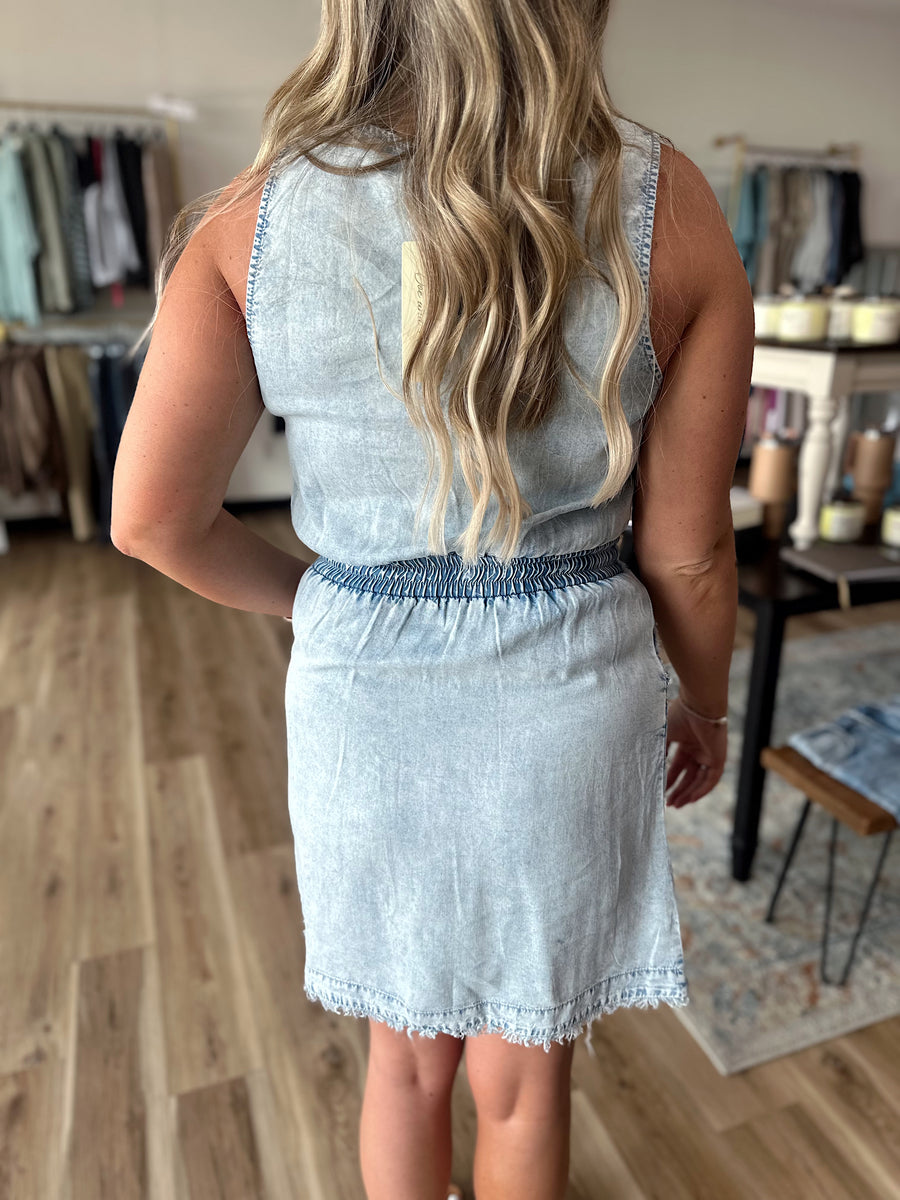 Maria Denim Dress