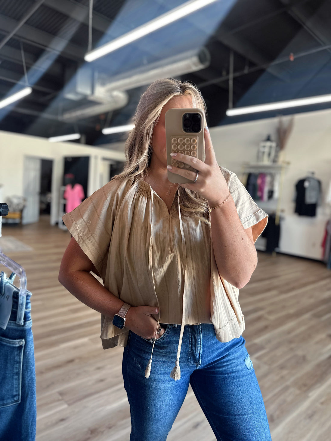Laney Textured Top