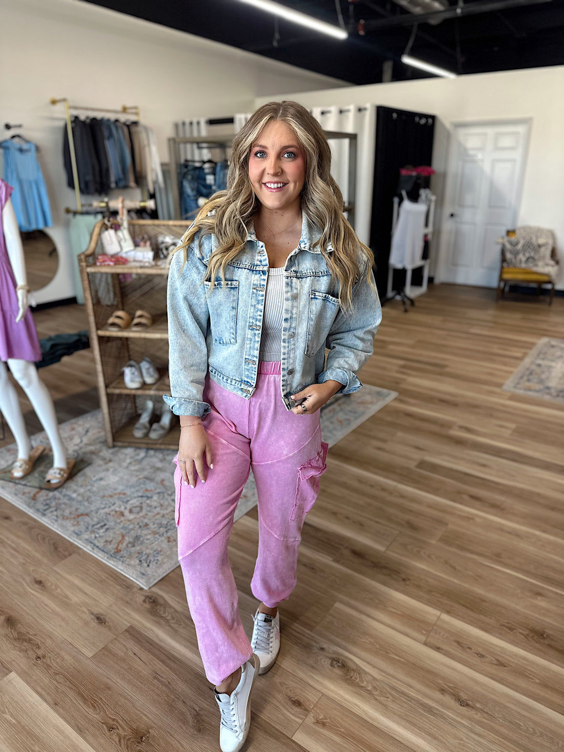 Bekah Pink Joggers
