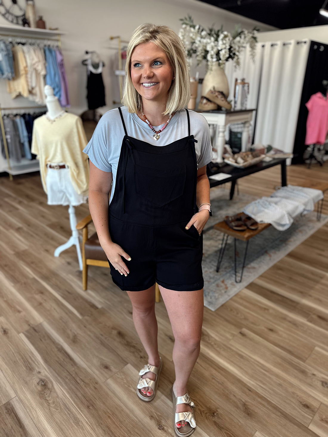 Ravyn Short Overall Romper