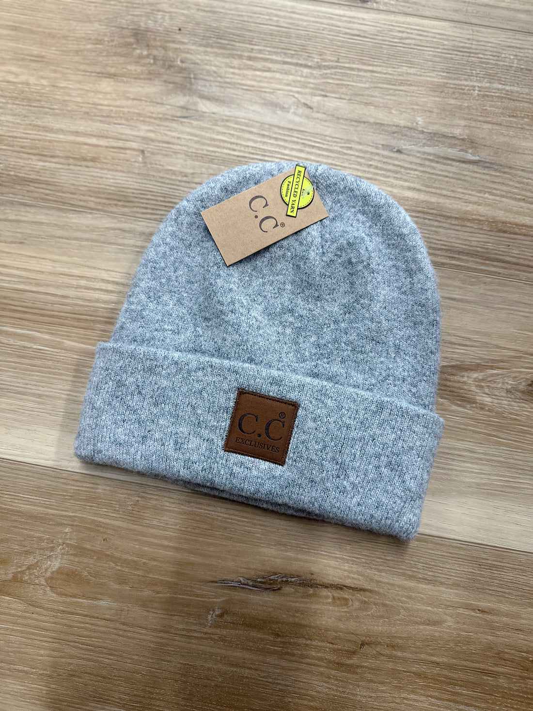 Heather Grey Classic CC Beanie