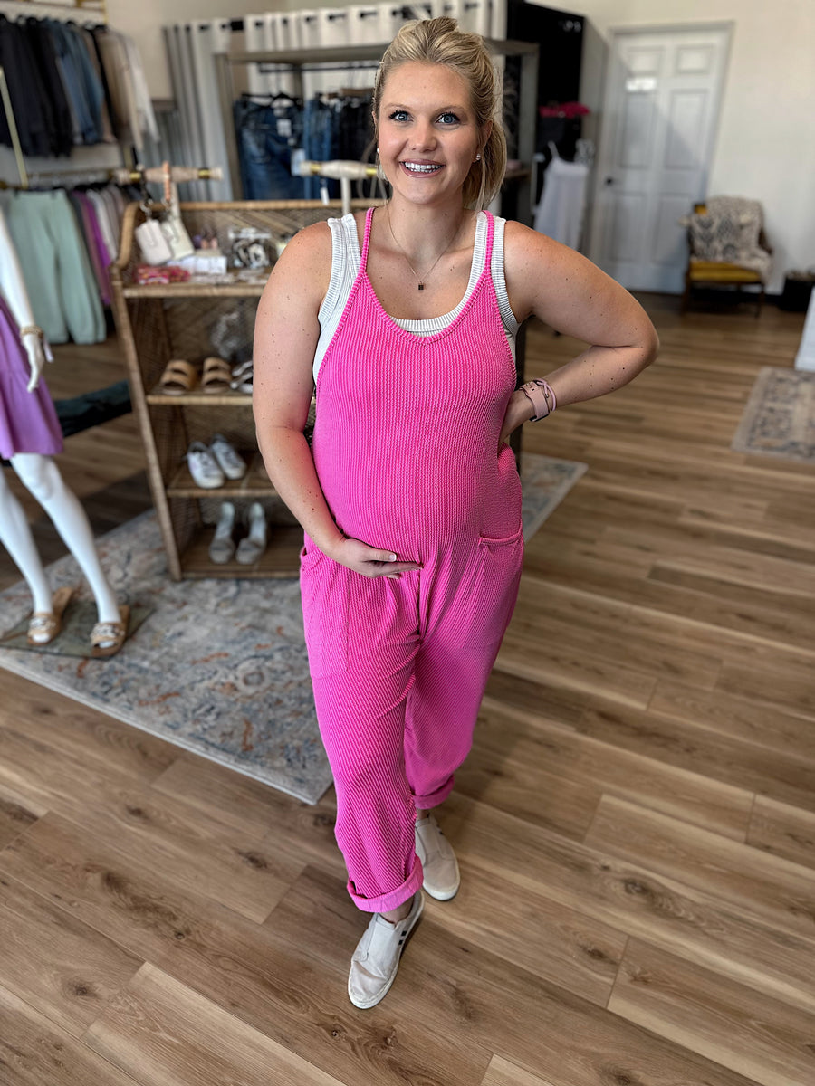 Marie Ribbed Jumsuit
