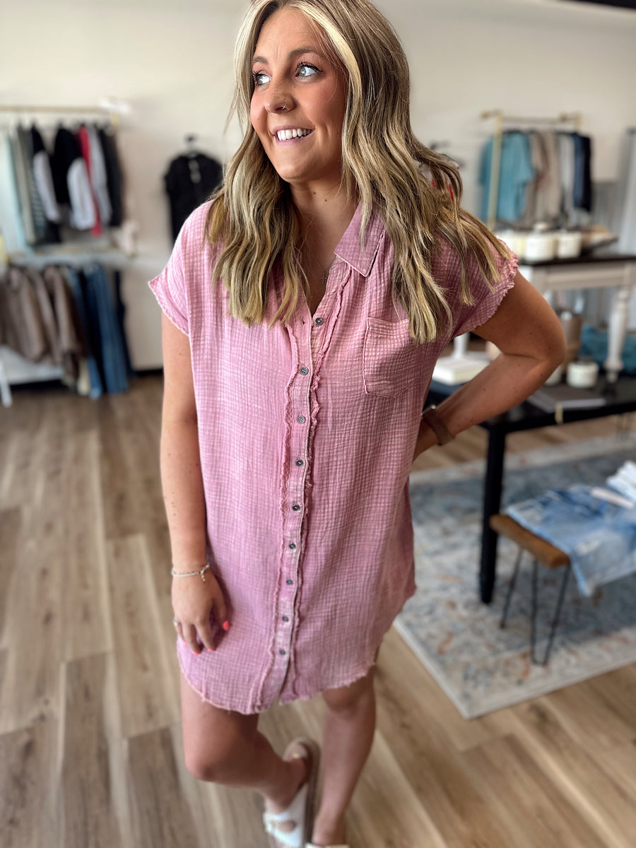 Jessi Button Down Dress