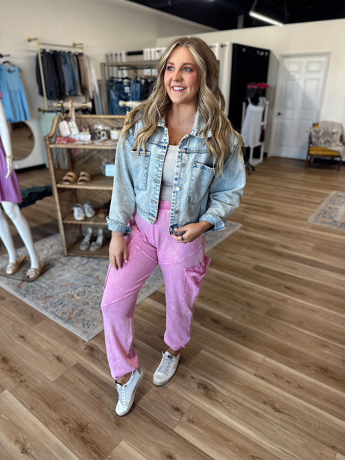 Bekah Pink Joggers