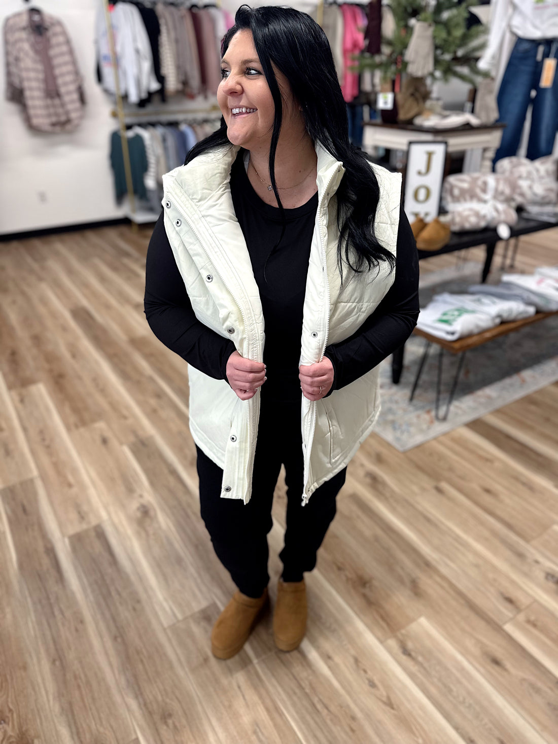 Curvy Haley Basic Long Sleeve