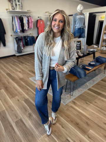 Penny Waffle Knit Cardigan