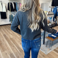 Kira Mineral Washed Henley Top