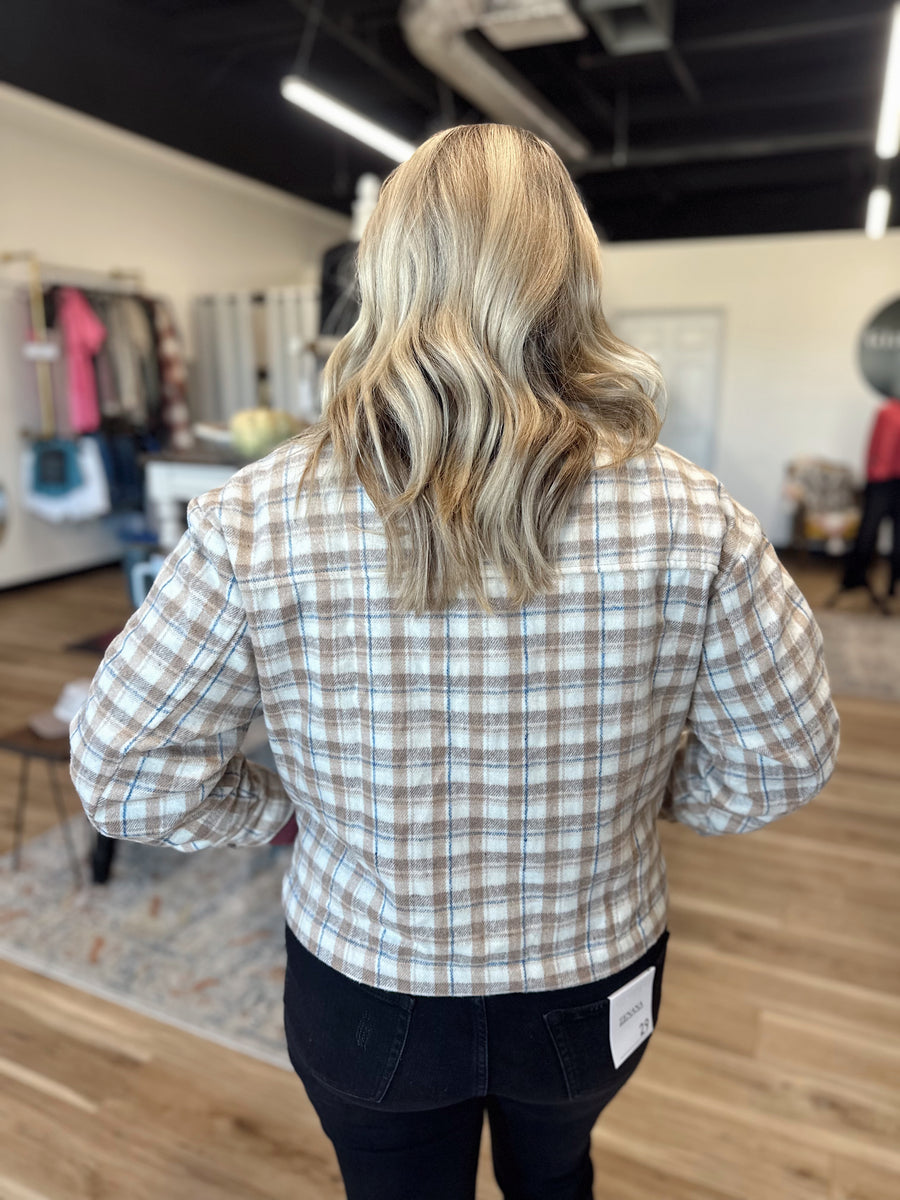 Janie Plaid Jacket