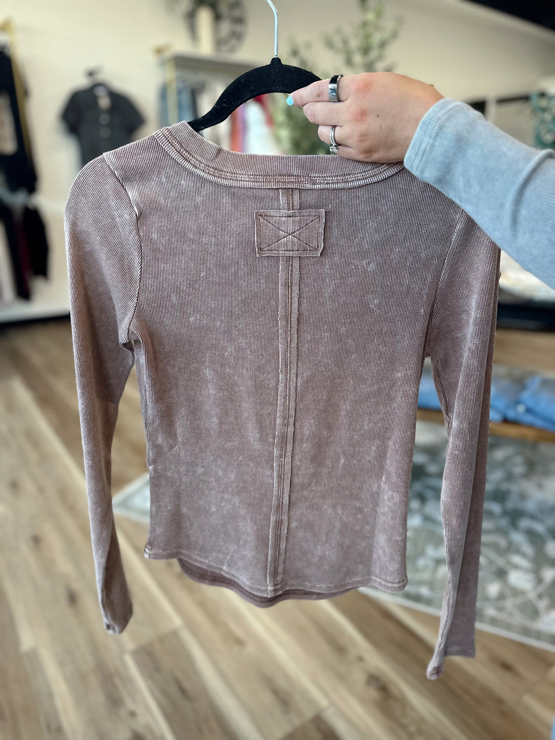 Elsie Ribbed Long Sleeve
