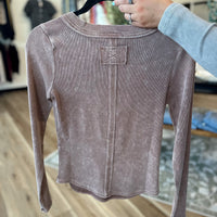 Elsie Ribbed Long Sleeve