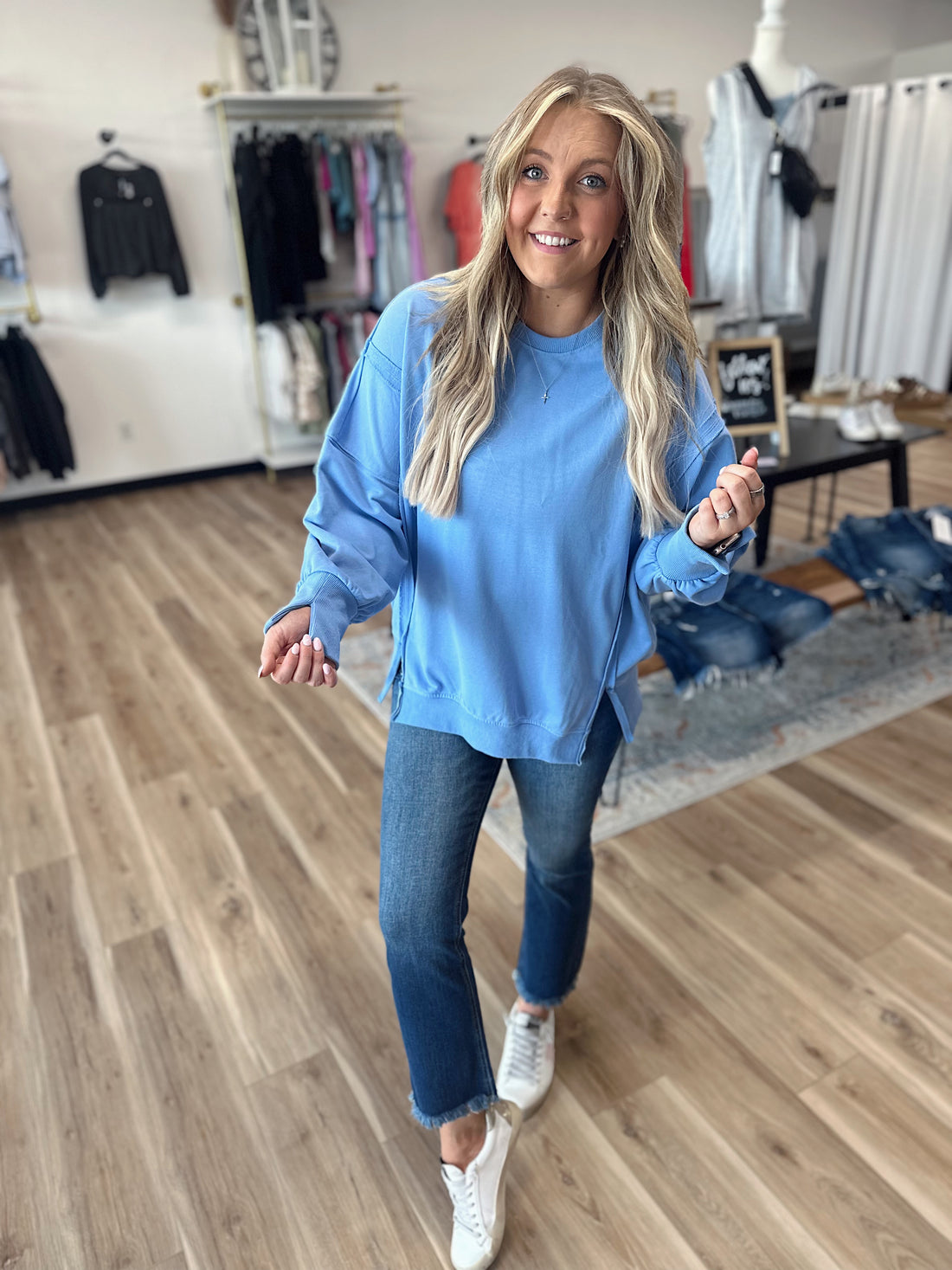 Kesley Washed Pullover
