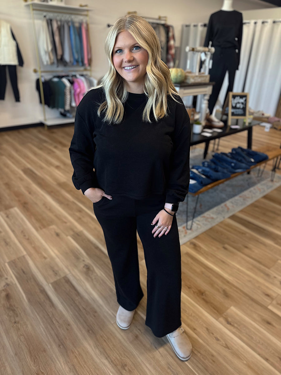 Dani Ribbed Pullover & Pants Set