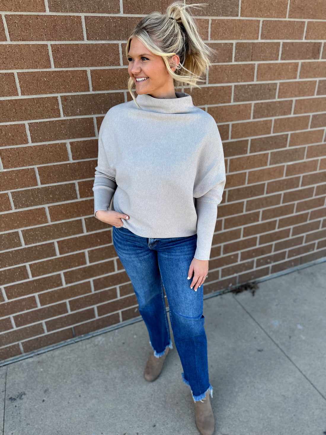 Ivy Mock Neck Sweater