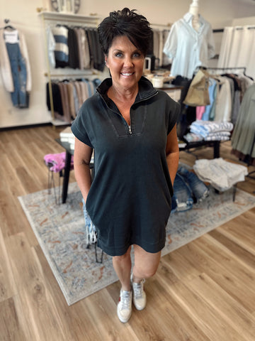 Stacie Half Zip Dress