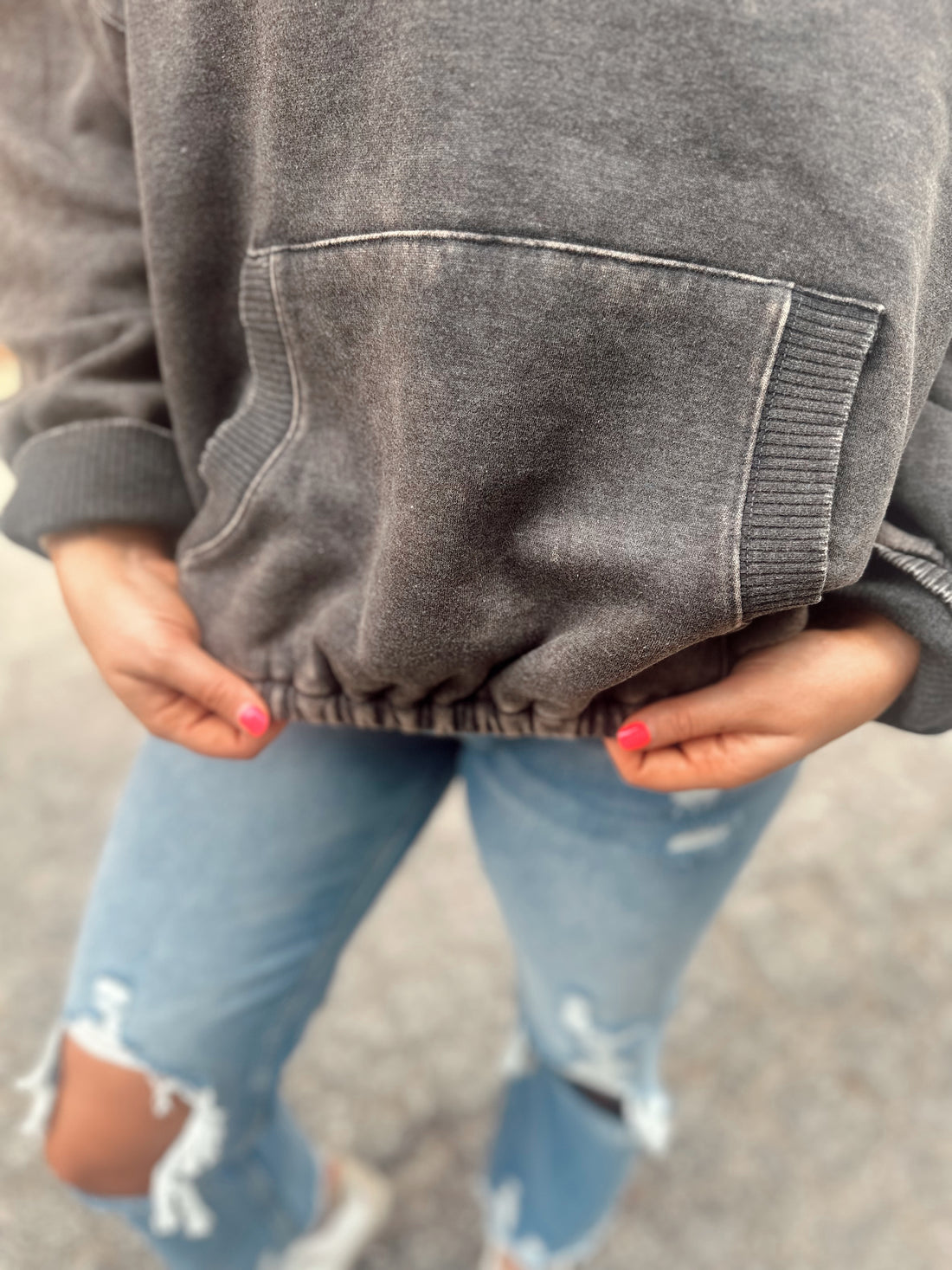 Leo Quarter Zip Hoodie