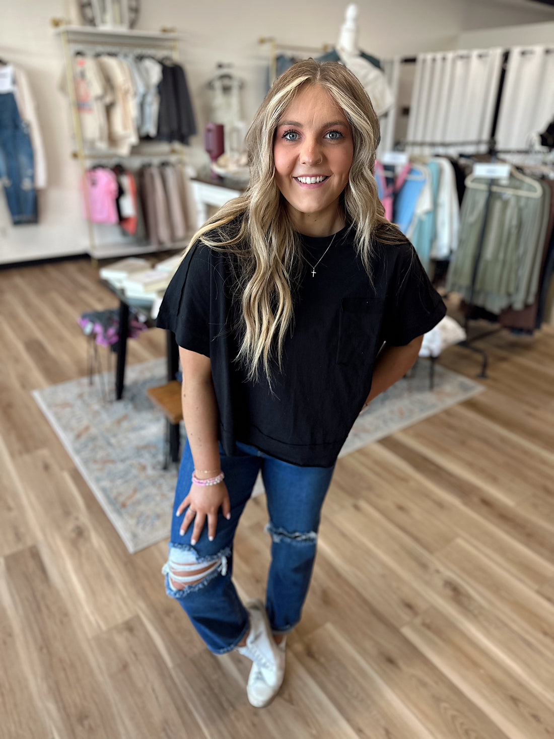 Lydia Boxy Tee
