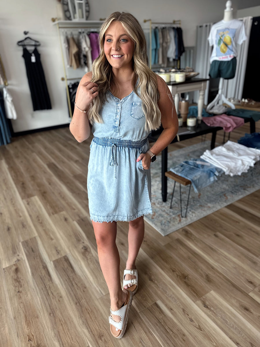 Maria Denim Dress