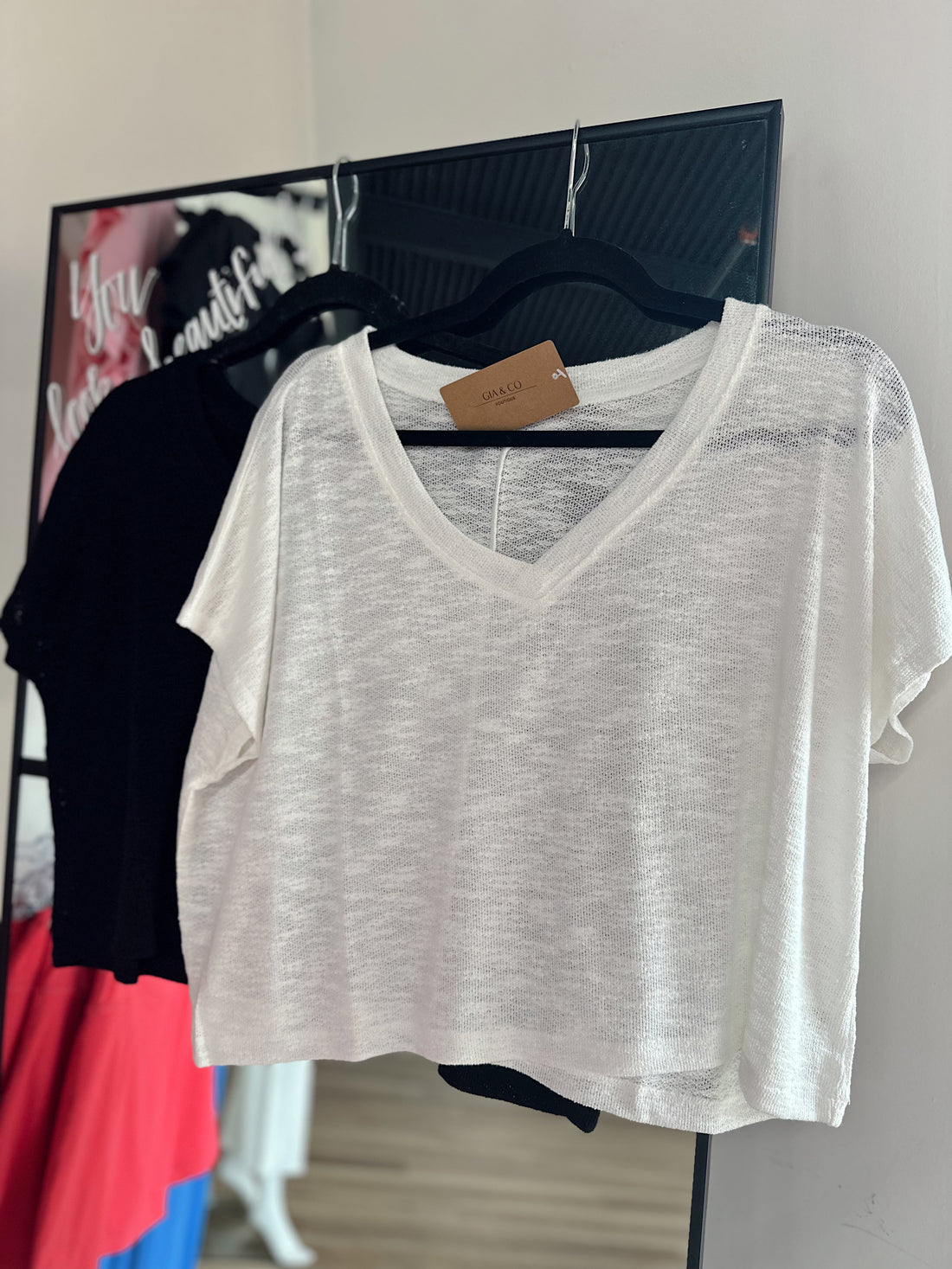 Kenzie V-Neck Tee