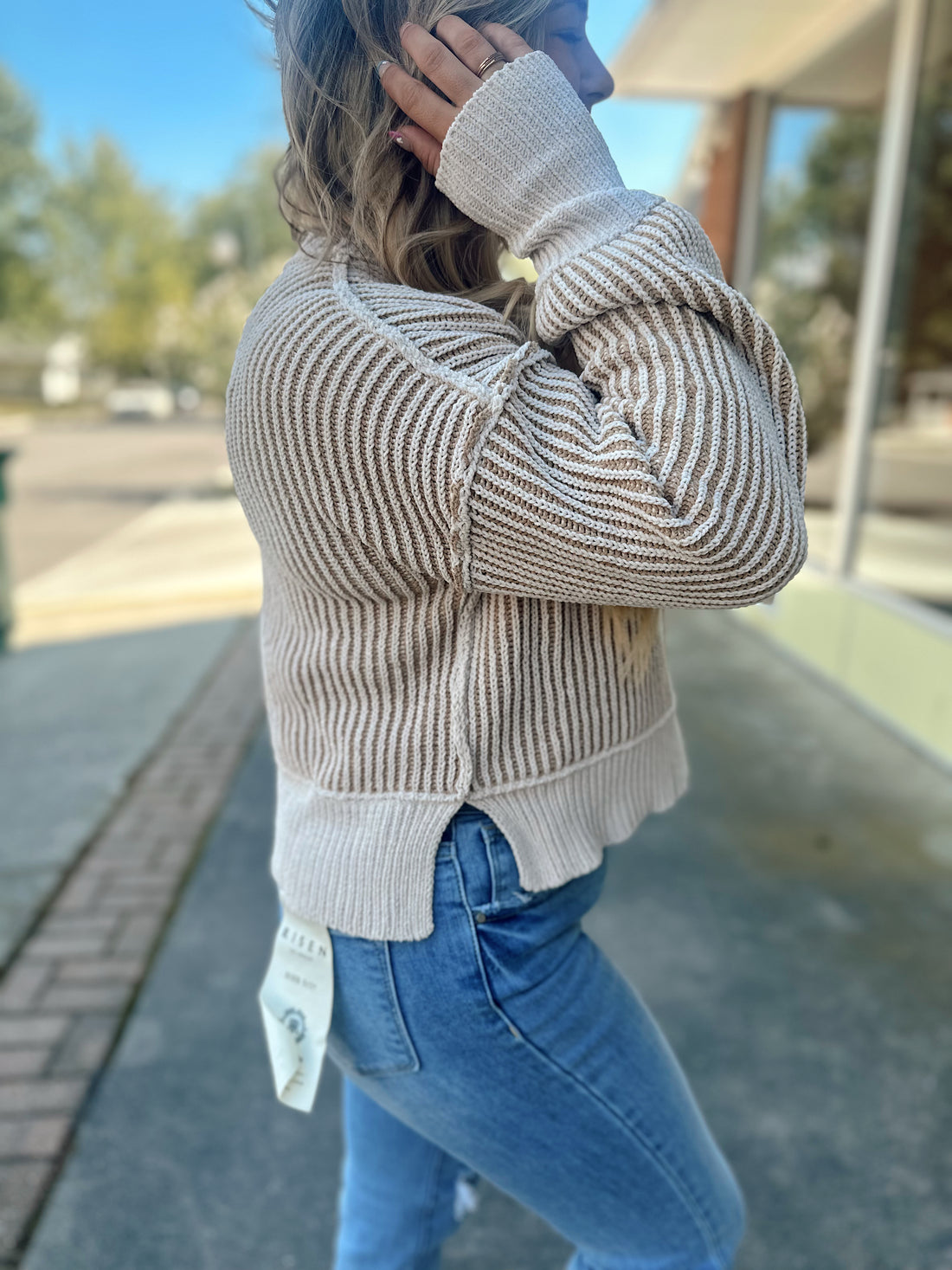 Brynn Cropped Fit Sweater