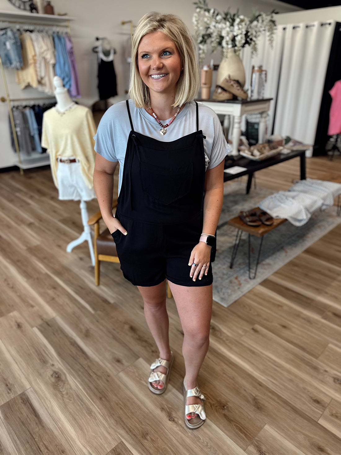 Ravyn Short Overall Romper