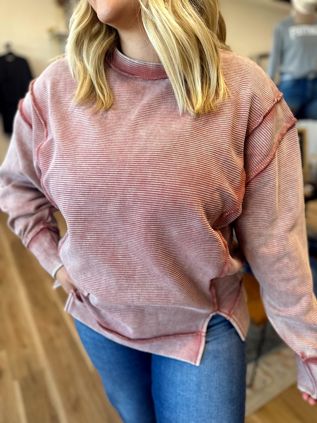 Vienna Acid Wash Pullover