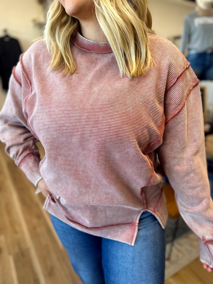 Vienna Acid Wash Pullover