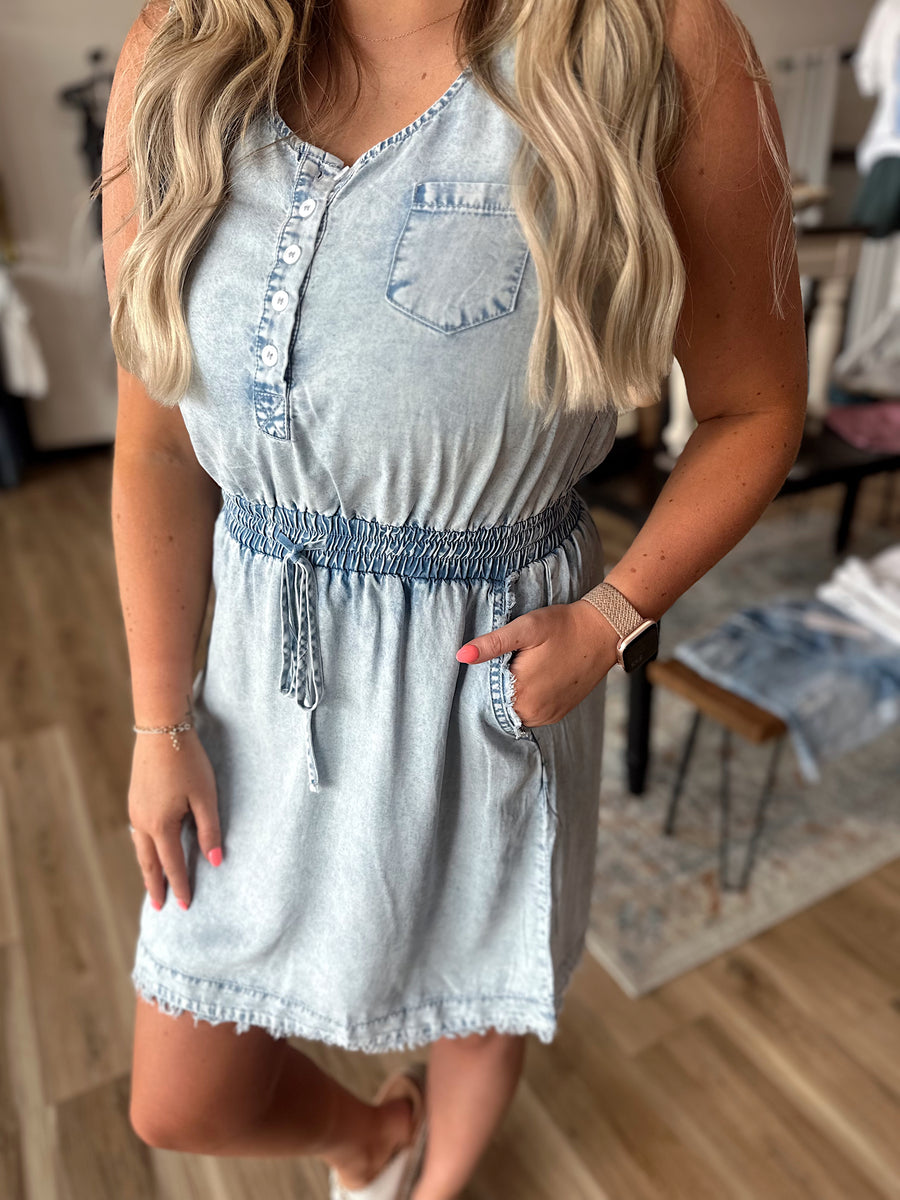 Maria Denim Dress