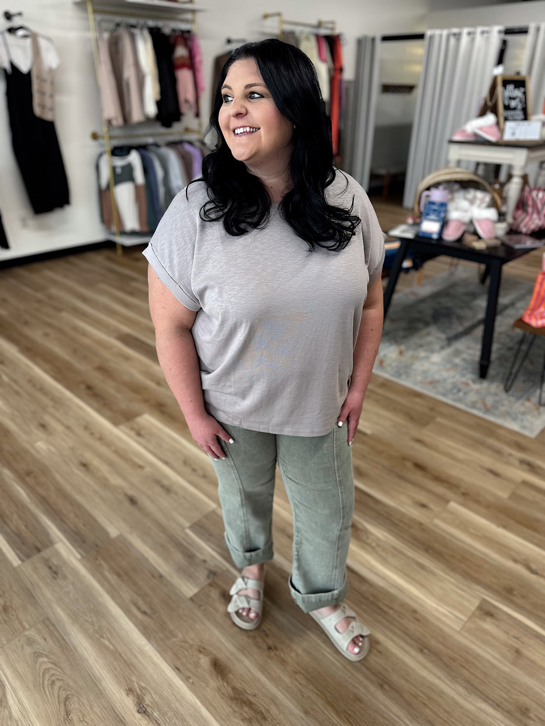 Coleman Rolled Sleeve Tee