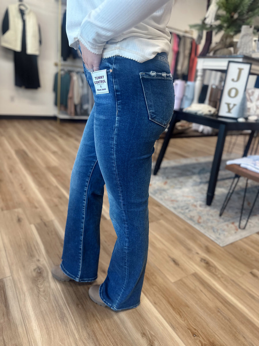 Ashley High Rise Straight Jean