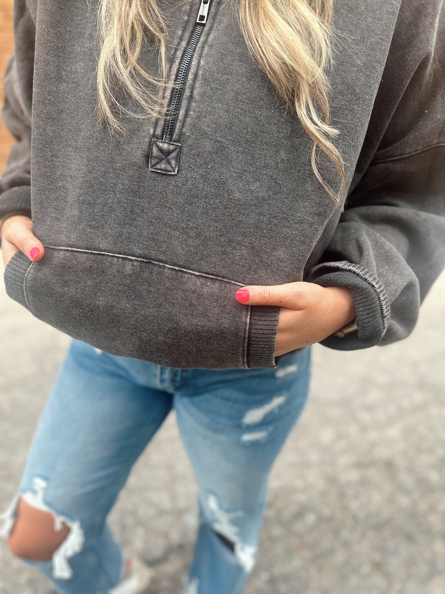 Leo Quarter Zip Hoodie