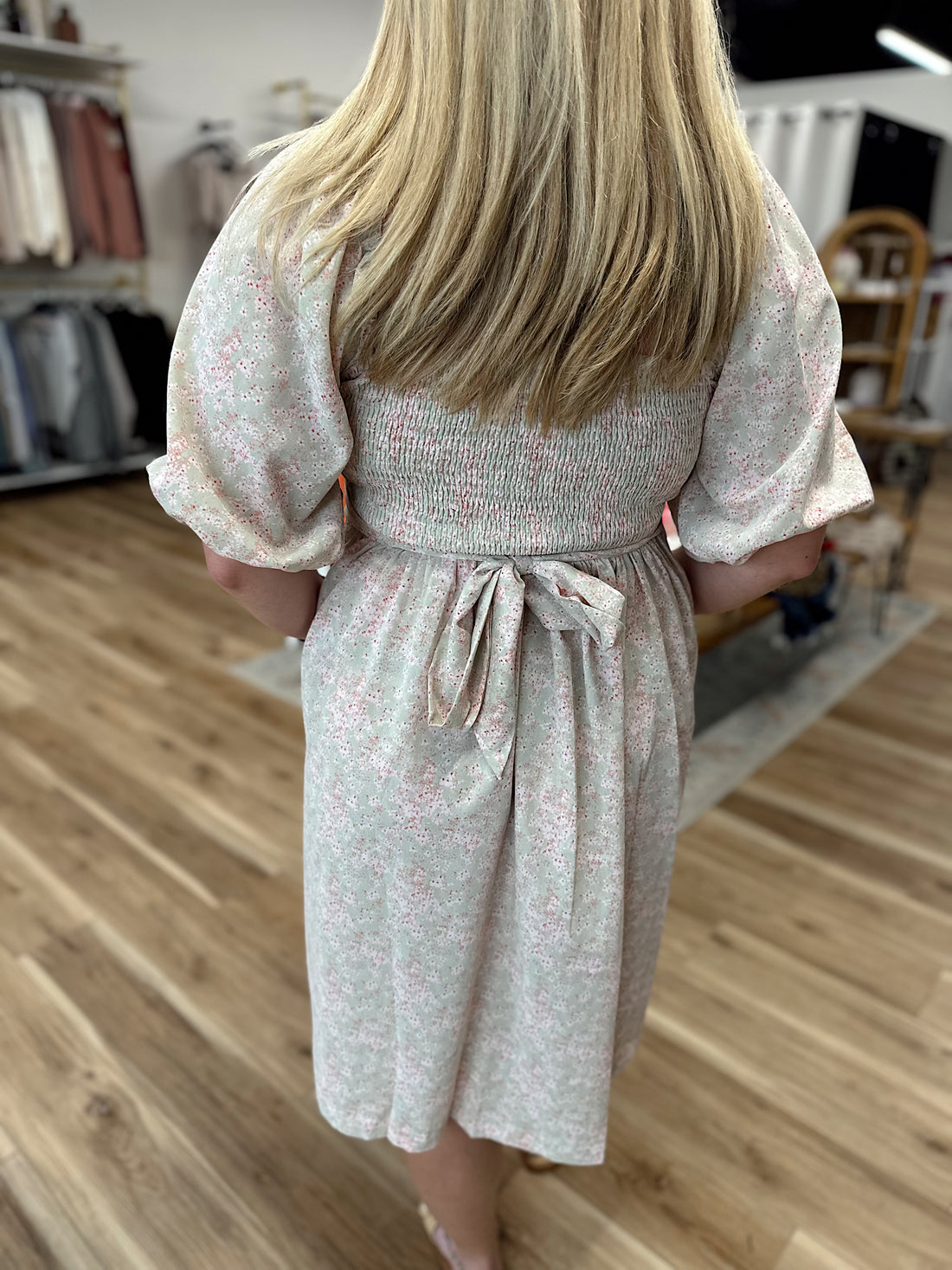 Elsie Floral Babydoll Dress
