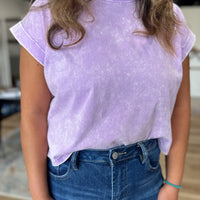 Bailey Washed Cuffed Tee