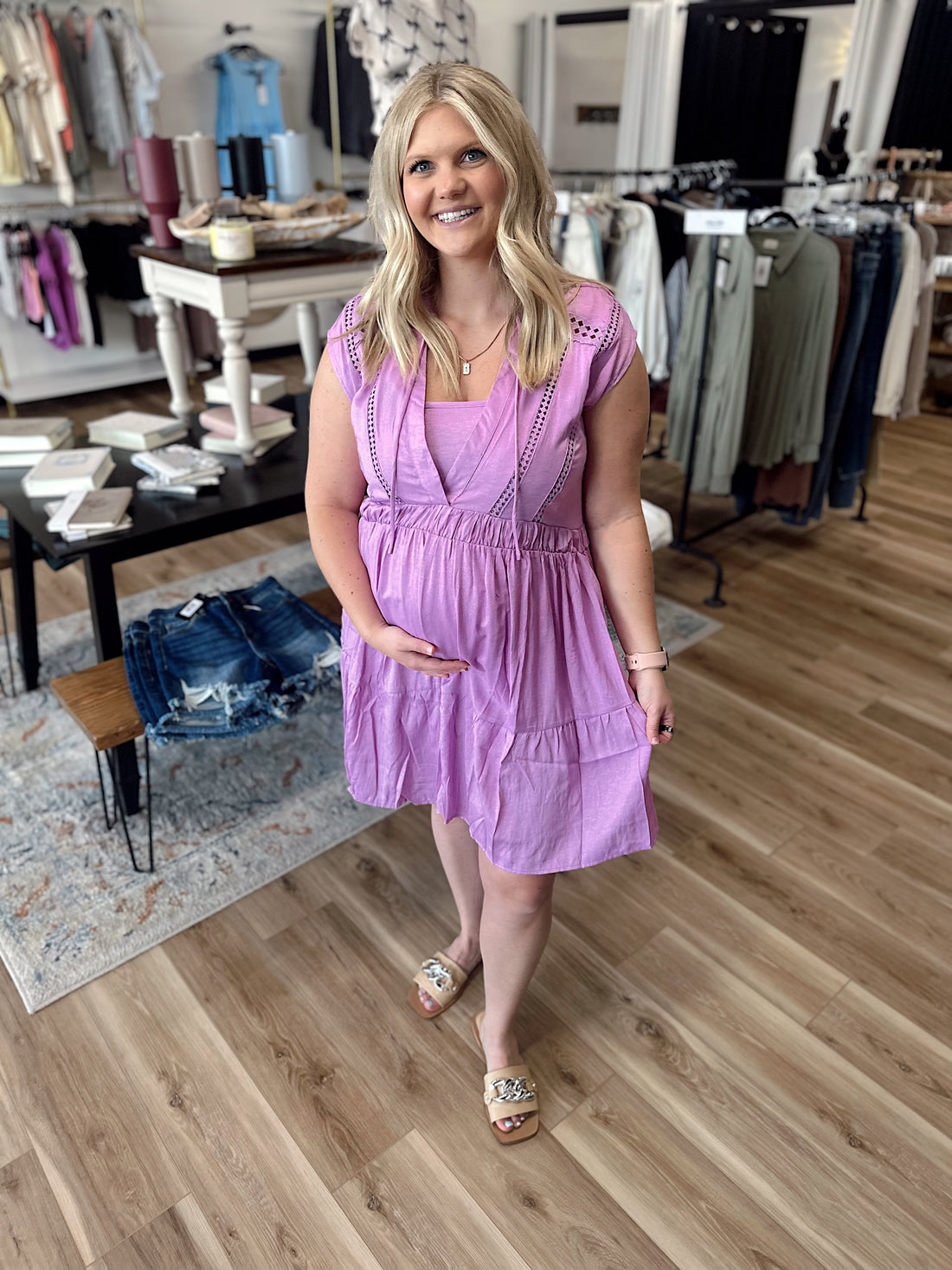 Demi Lilac Dress