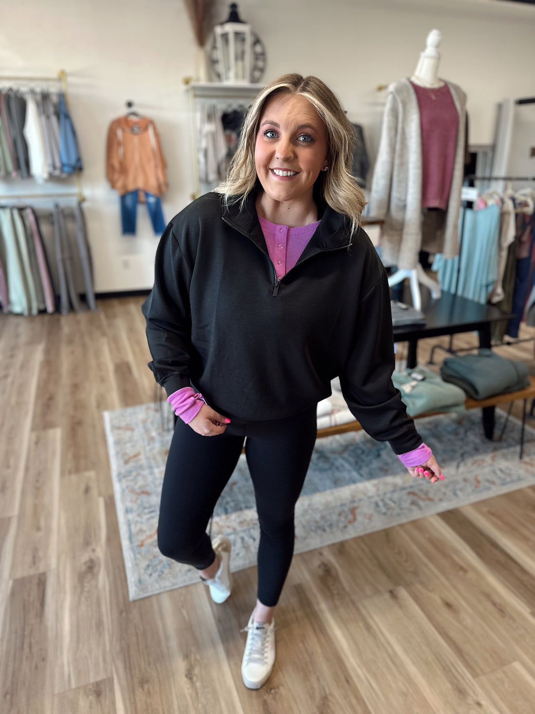 Luna Half Zip