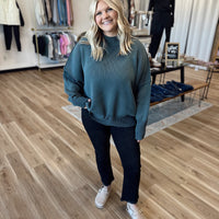 Polly Side Slit Oversized Sweater