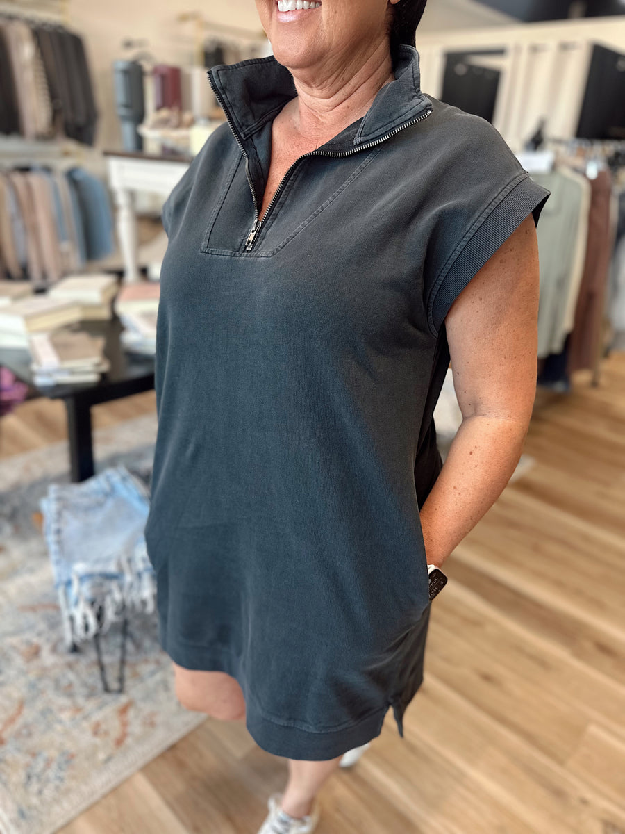 Stacie Half Zip Dress