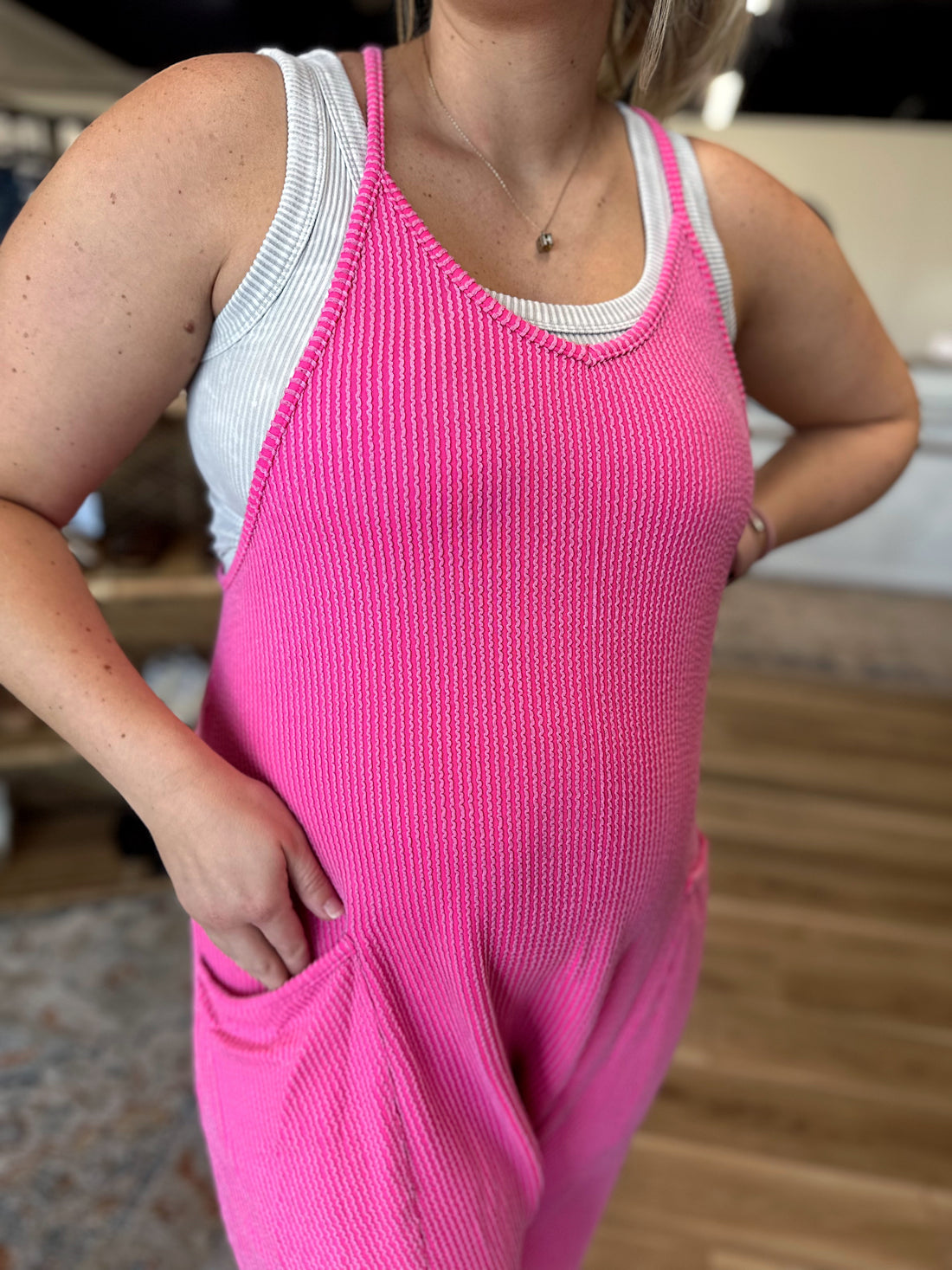 Marie Ribbed Jumsuit