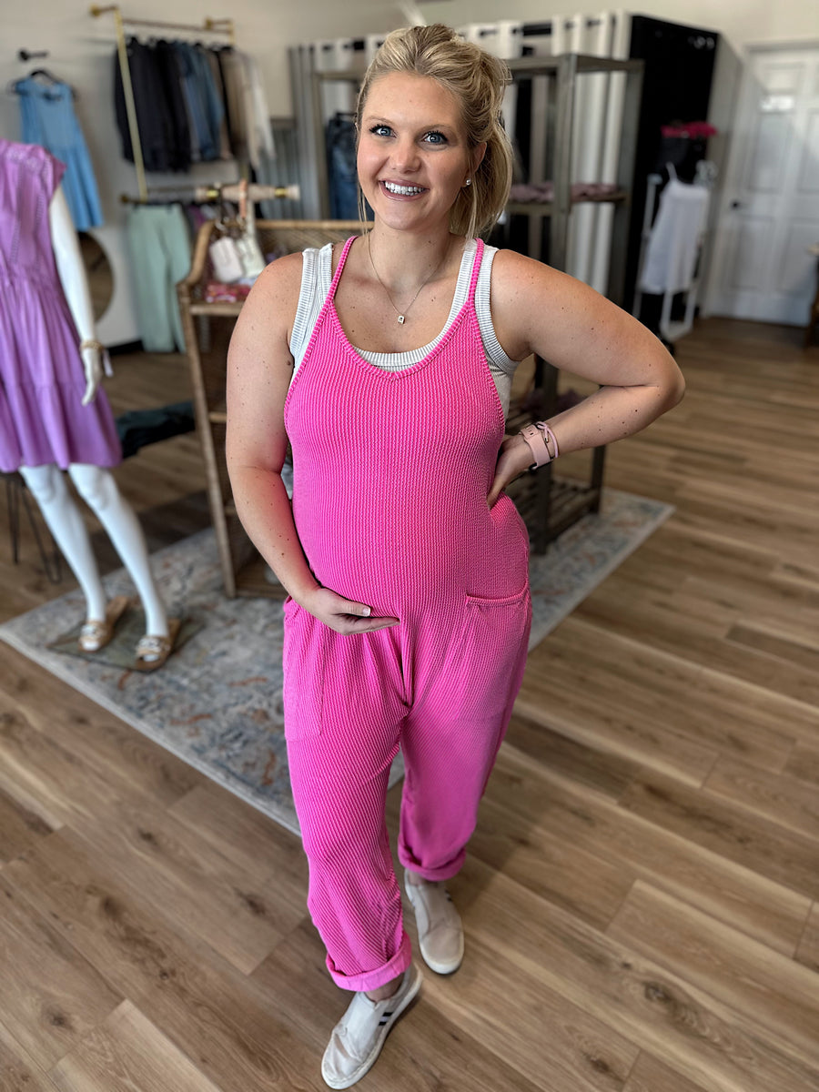 Marie Ribbed Jumsuit