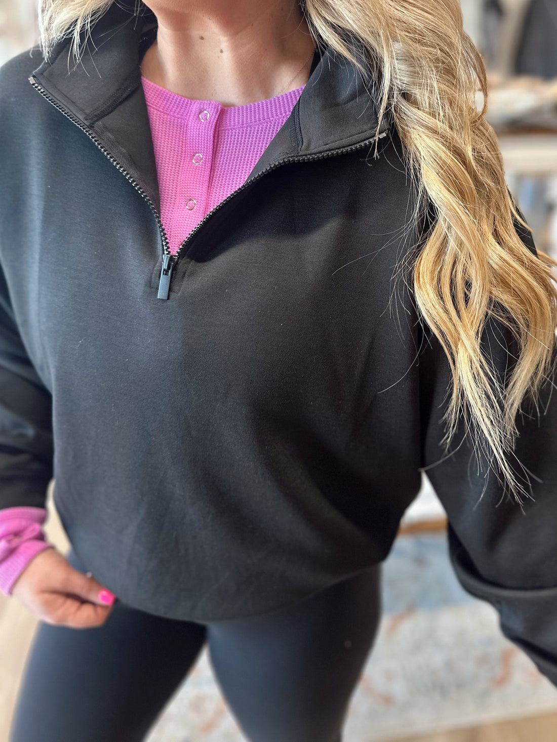 Luna Half Zip